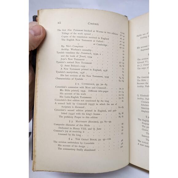 1868 1st Ed - A General View of the History of the English Bible Brooke Westcott - Picture 8 of 12